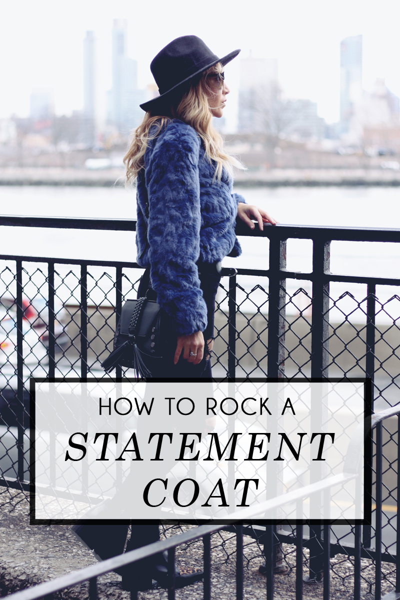 How to Wear a Statement Coat - Quartz & Leisure