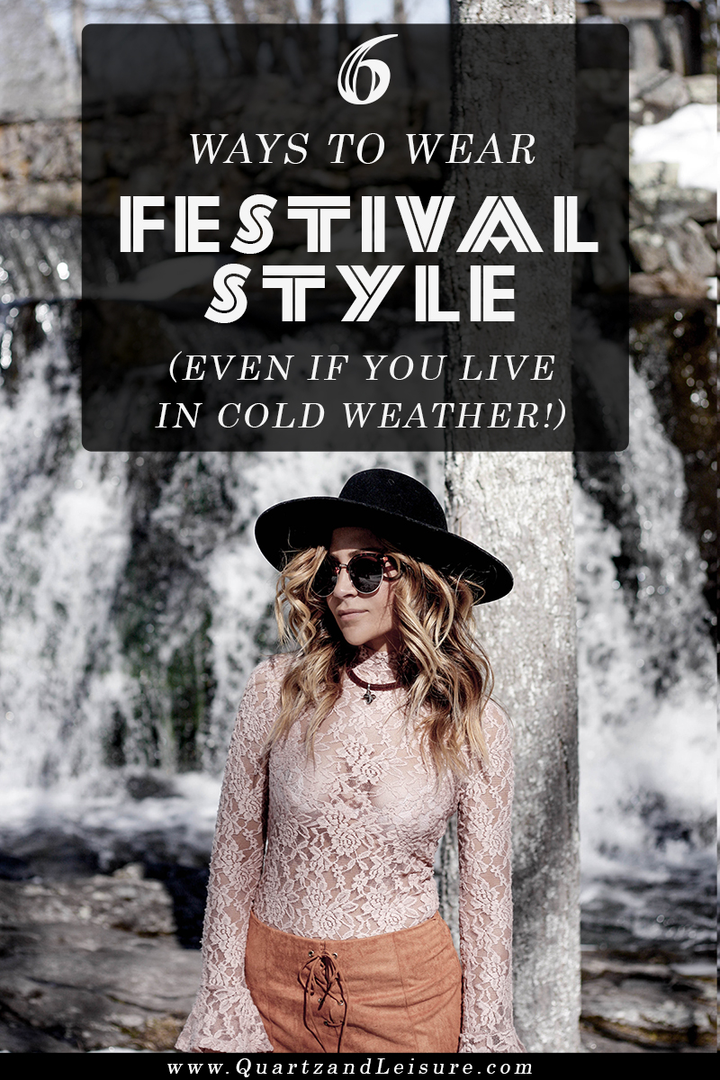 Festival Style in Cold Weather - Quartz & Leisure