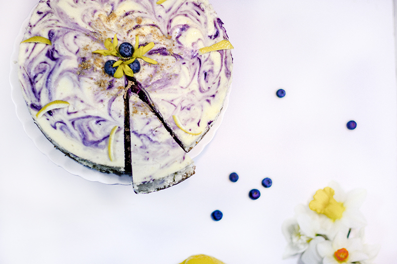 Lemon Blueberry Cheesecake - Quartz & Leisure