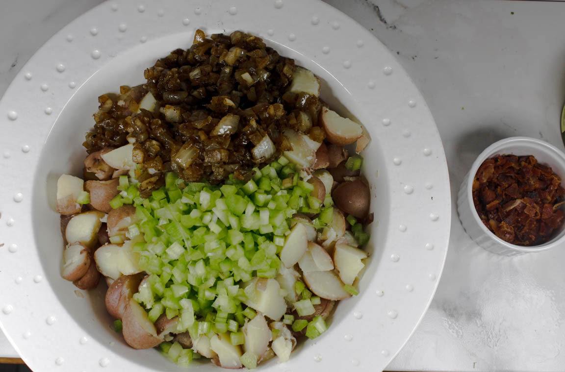 Skinny Potato Salad - Quartz & Leisure
