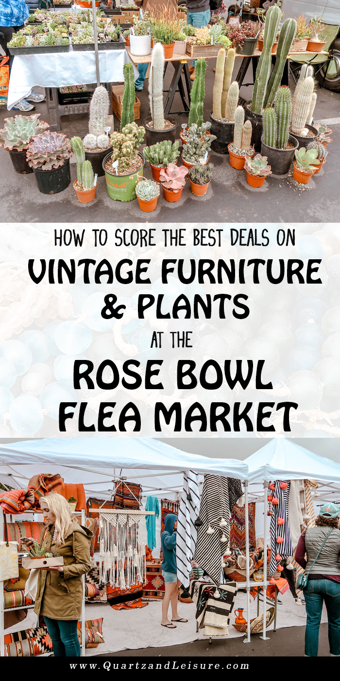 How to Shop for Furniture at the Rose Bowl Flea Market