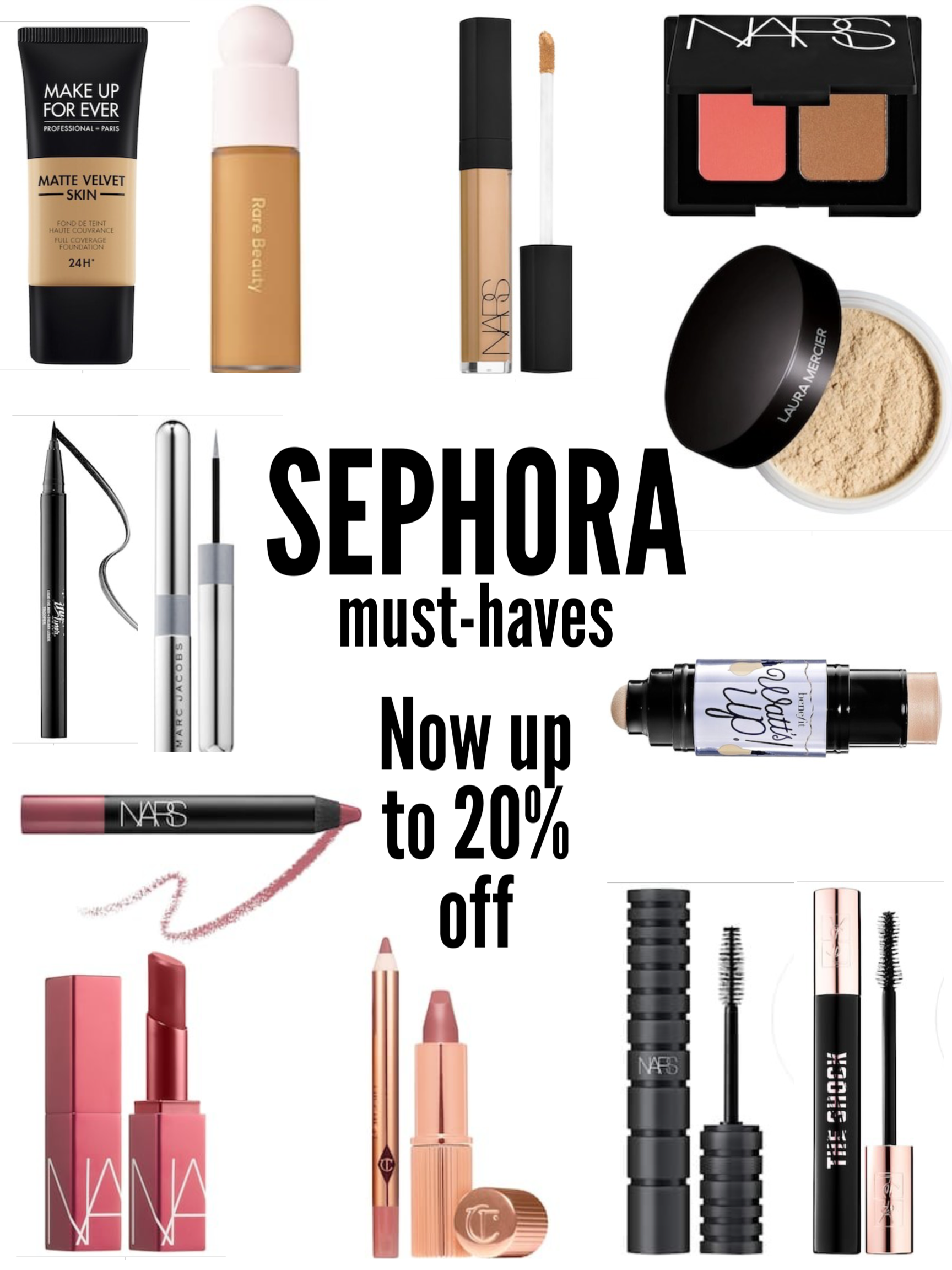 Sephora VIB Sale Makeup Must Haves