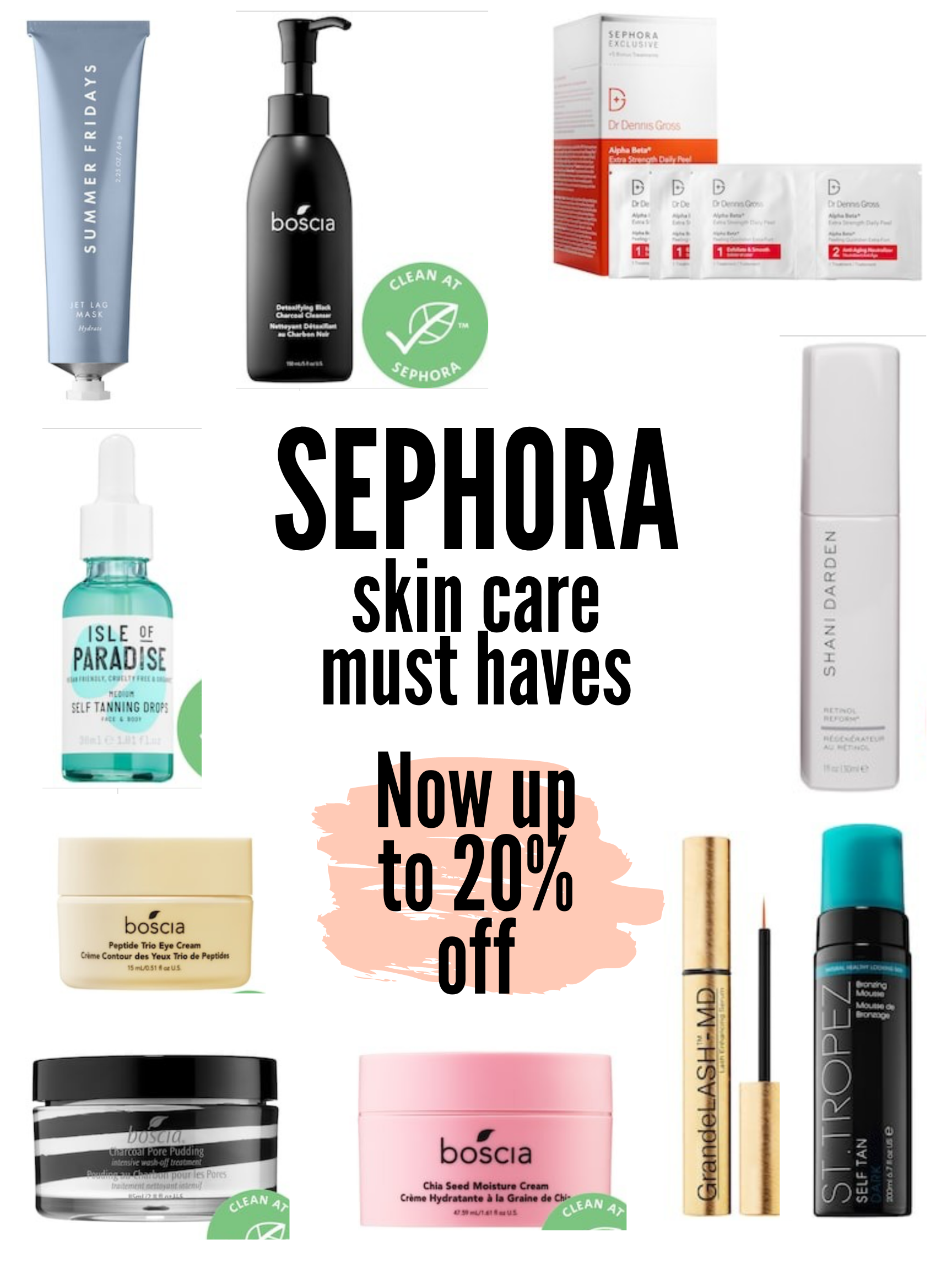Sephora VIB Sale Skincare Must Haves