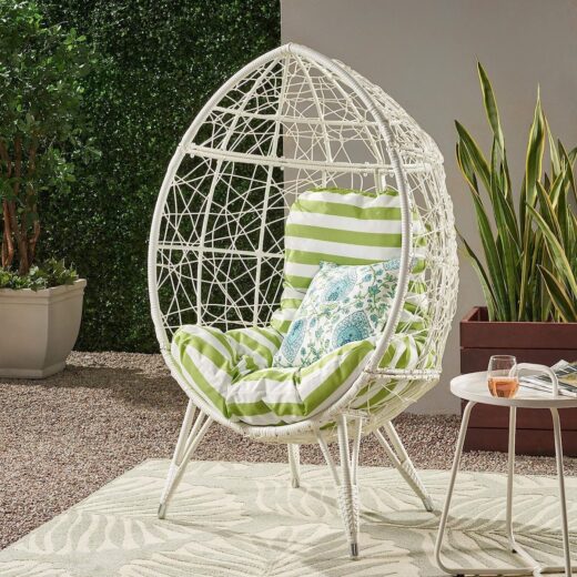 Affordable White Egg Chair on Amazon