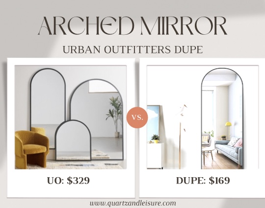 Urban outfitters Floor Mirror Dupe on Amazon