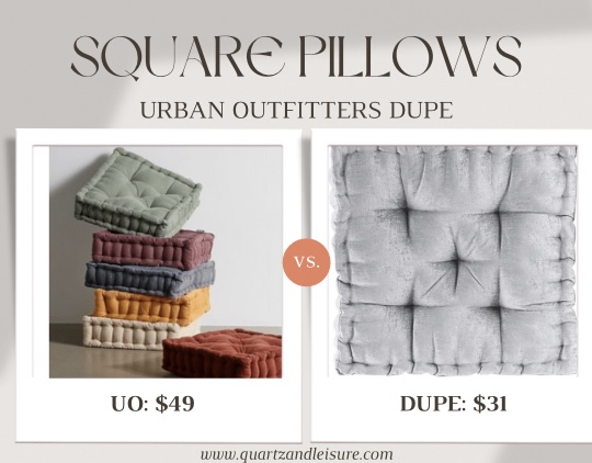 Urban Outfitters Pillow dupe Amazon