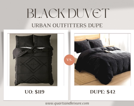 Urban Outfitters Bedding dupe on Amazon