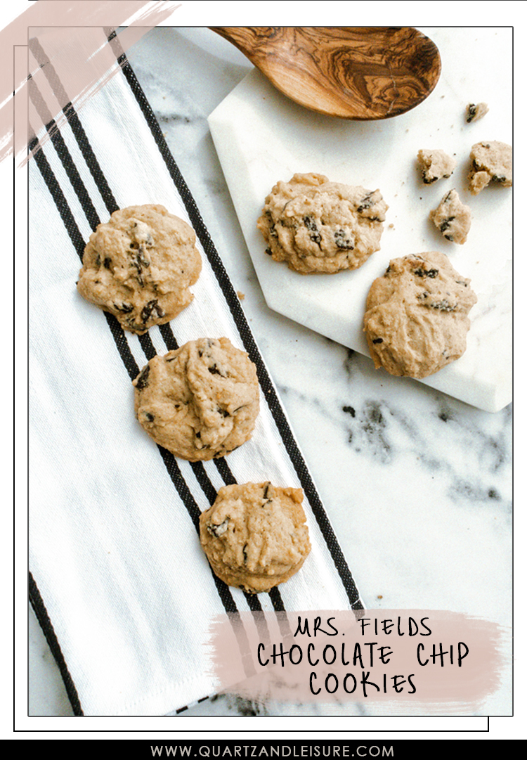 Mrs Fields Chocolate Chip Cookie Recipe
