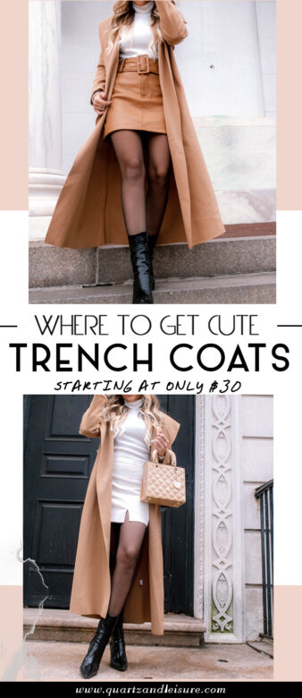 Where to Buy Cute Trench Coats