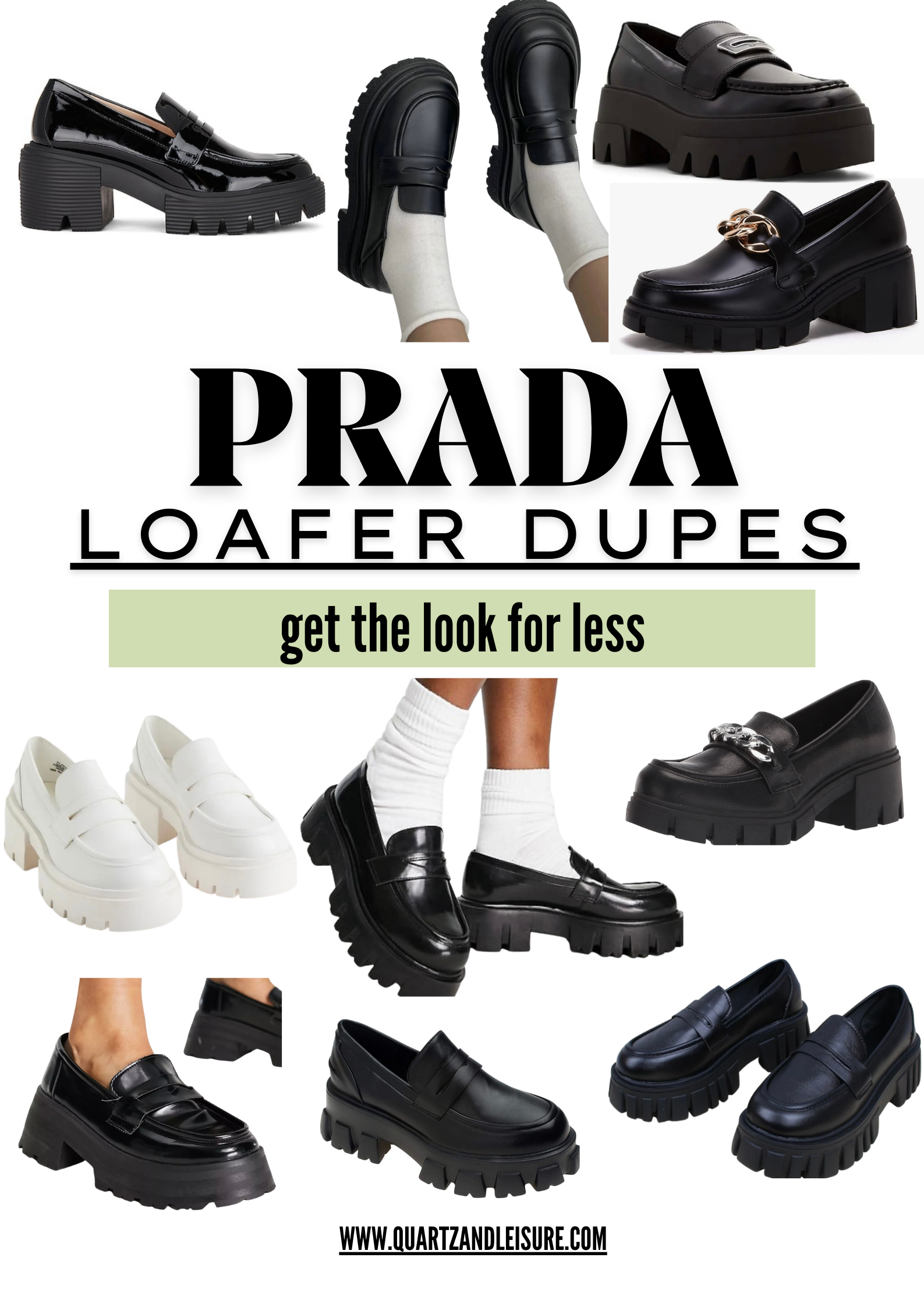 The Best Prada Monolith Loafer Dupes in 2023