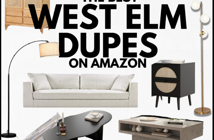 The Best West Elm Dupes on Amazon & more